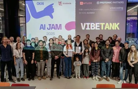 AI Jam + Vibe-Tank 2025 group photo