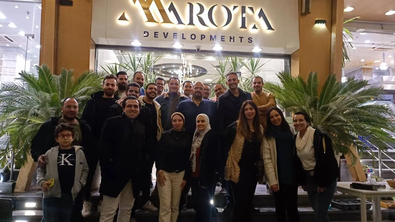 With the team at a client site